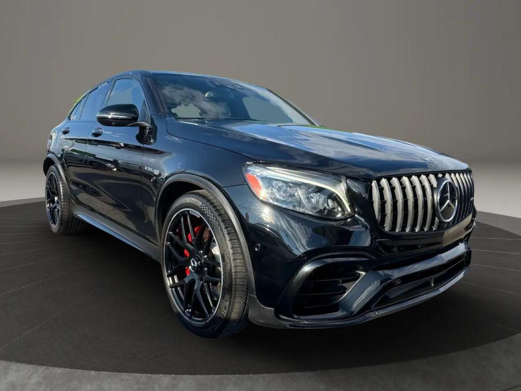 used 2019 Mercedes-Benz AMG GLC 63 car, priced at $48,999