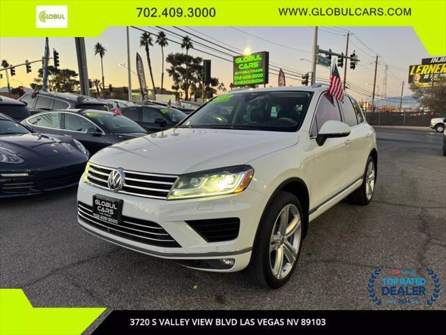 used 2017 Volkswagen Touareg car, priced at $16,500