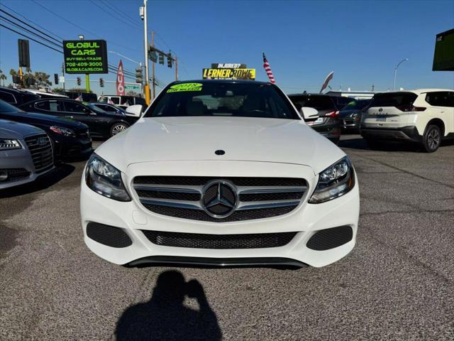 used 2018 Mercedes-Benz C-Class car, priced at $19,999