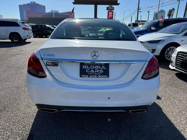 used 2018 Mercedes-Benz C-Class car, priced at $19,999