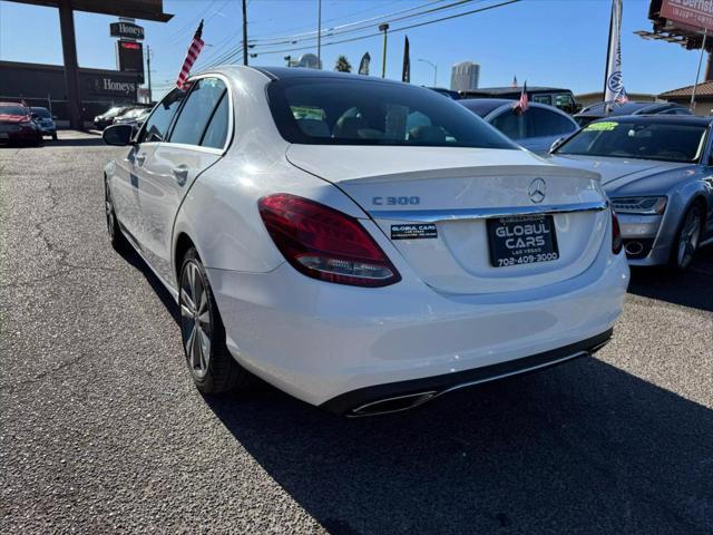 used 2018 Mercedes-Benz C-Class car, priced at $19,999