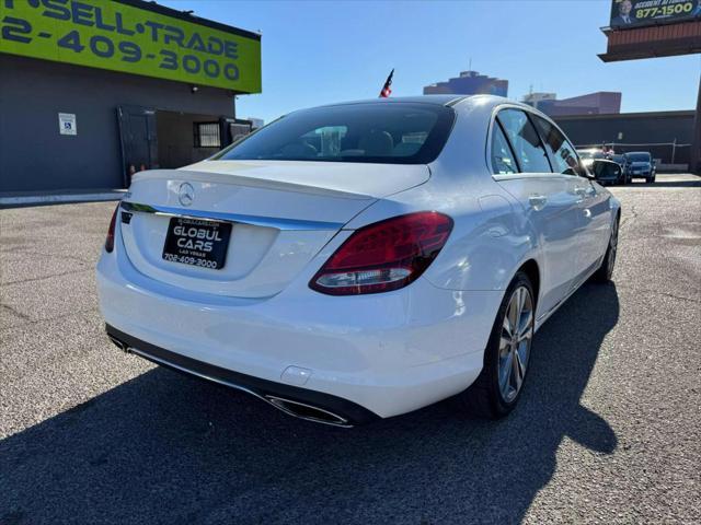 used 2018 Mercedes-Benz C-Class car, priced at $19,999