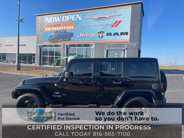 used 2018 Jeep Wrangler JK Unlimited car, priced at $26,311