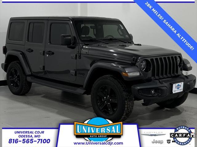 used 2020 Jeep Wrangler Unlimited car, priced at $34,982