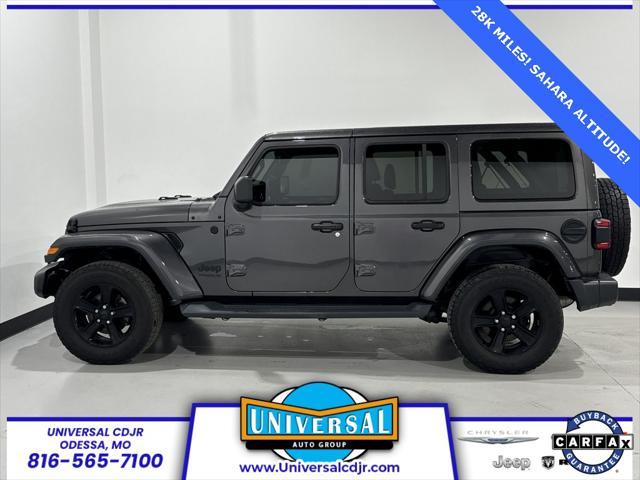 used 2020 Jeep Wrangler Unlimited car, priced at $34,982