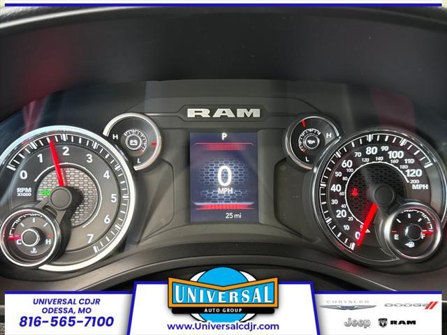 new 2025 Ram 1500 car, priced at $44,059