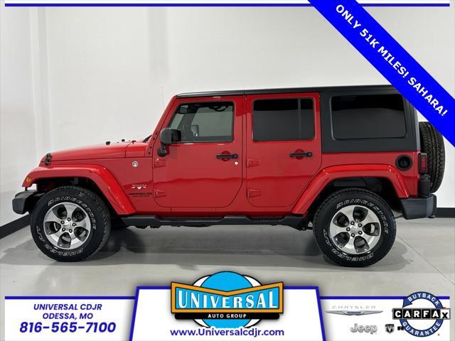 used 2017 Jeep Wrangler Unlimited car, priced at $24,472