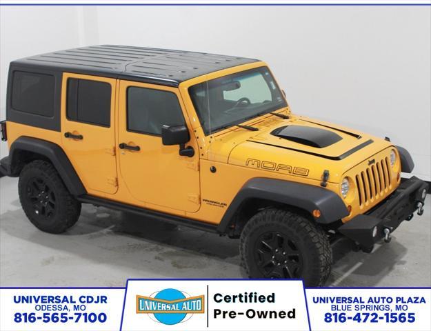 used 2013 Jeep Wrangler Unlimited car, priced at $21,457