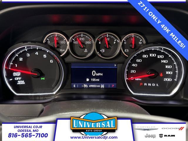 used 2021 Chevrolet Silverado 1500 car, priced at $37,620