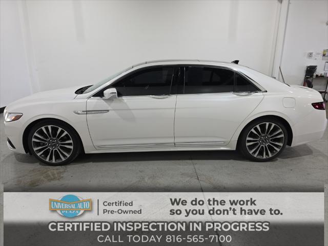 used 2018 Lincoln Continental car, priced at $24,991
