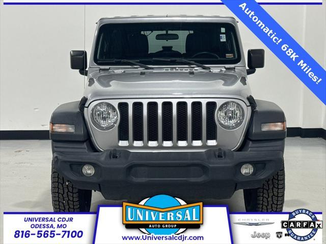 used 2018 Jeep Wrangler Unlimited car, priced at $23,730