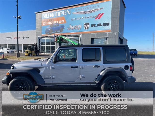 used 2018 Jeep Wrangler Unlimited car, priced at $23,987