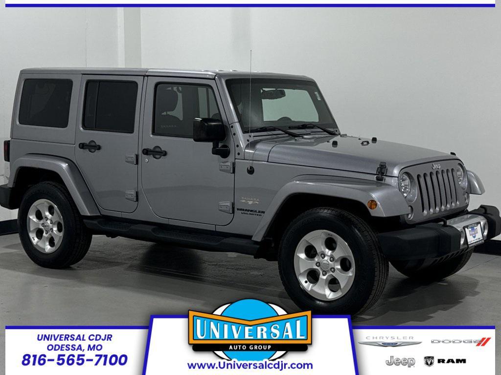 used 2015 Jeep Wrangler Unlimited car, priced at $17,550