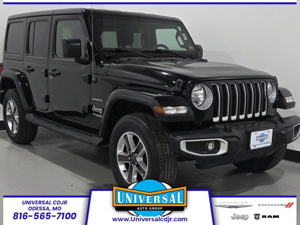 used 2021 Jeep Wrangler Unlimited car, priced at $28,811