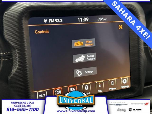 used 2023 Jeep Wrangler 4xe car, priced at $29,987