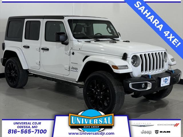 used 2023 Jeep Wrangler 4xe car, priced at $29,987