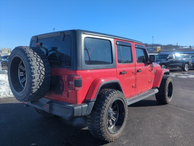 used 2020 Jeep Wrangler Unlimited car, priced at $30,468