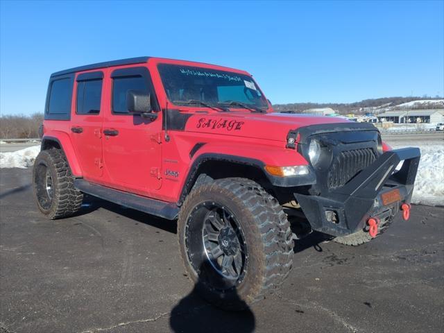 used 2020 Jeep Wrangler Unlimited car, priced at $30,468