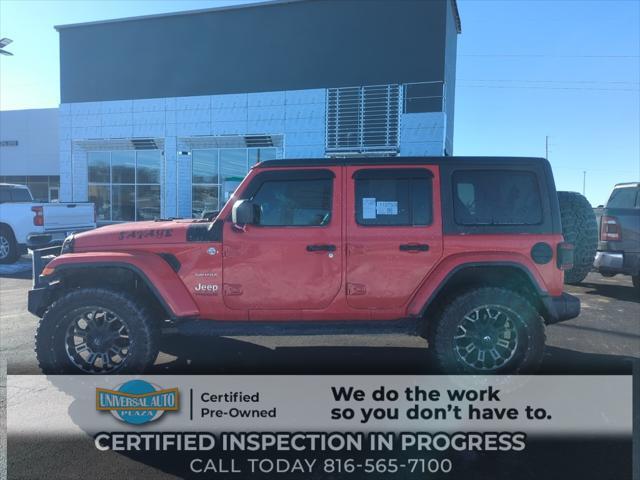 used 2020 Jeep Wrangler Unlimited car, priced at $30,468