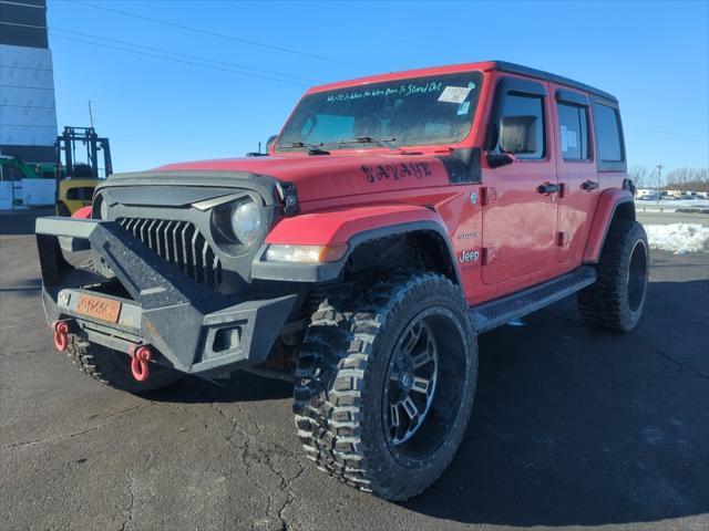 used 2020 Jeep Wrangler Unlimited car, priced at $30,468