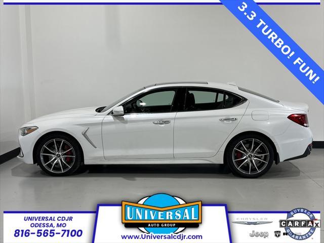 used 2021 Genesis G70 car, priced at $26,987