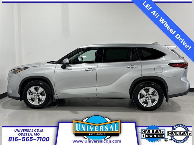 used 2021 Toyota Highlander car, priced at $24,997