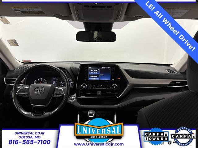 used 2021 Toyota Highlander car, priced at $24,997