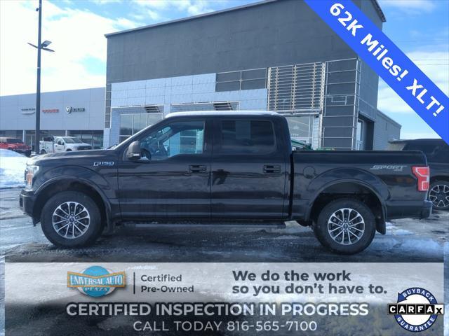 used 2018 Ford F-150 car, priced at $27,593