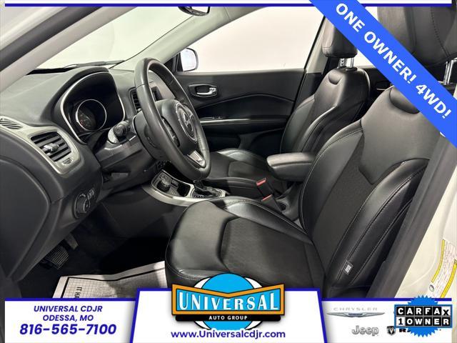 used 2021 Jeep Compass car, priced at $17,712