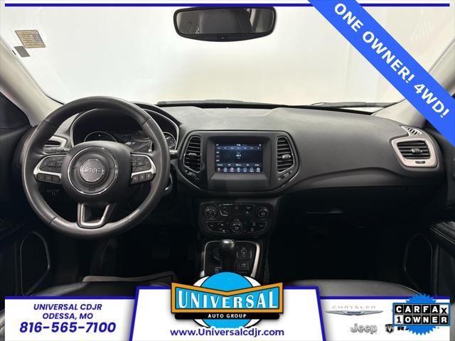 used 2021 Jeep Compass car, priced at $17,712