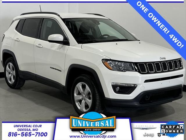 used 2021 Jeep Compass car, priced at $17,720