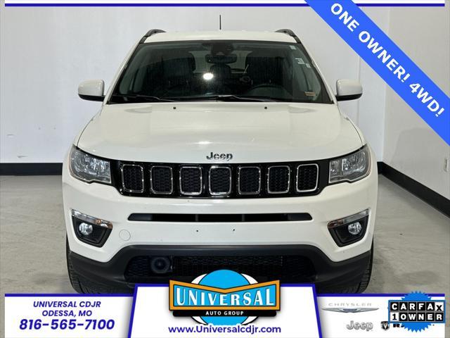 used 2021 Jeep Compass car, priced at $17,712