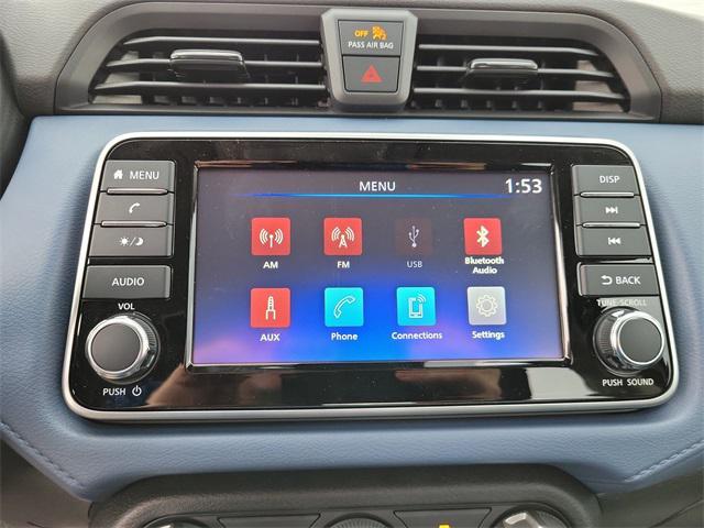 new 2025 Nissan Versa car, priced at $20,958