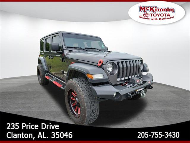 used 2018 Jeep Wrangler Unlimited car, priced at $26,900