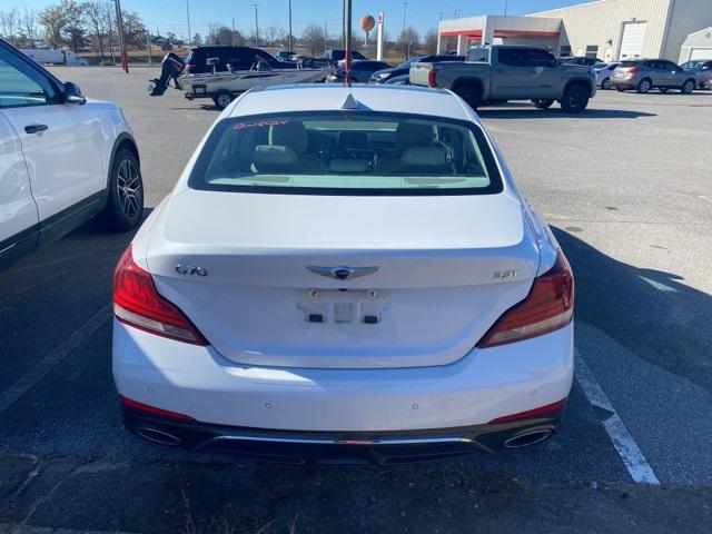 used 2019 Genesis G70 car, priced at $26,471