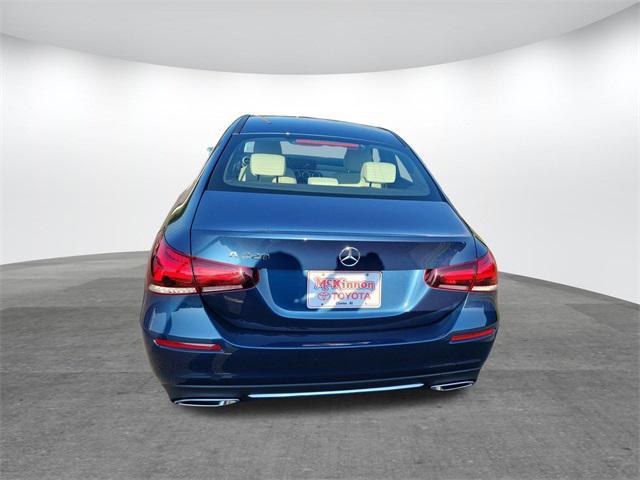 used 2022 Mercedes-Benz A-Class car, priced at $25,987