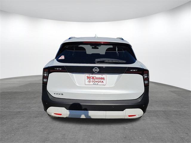 new 2025 Nissan Kicks car, priced at $26,592