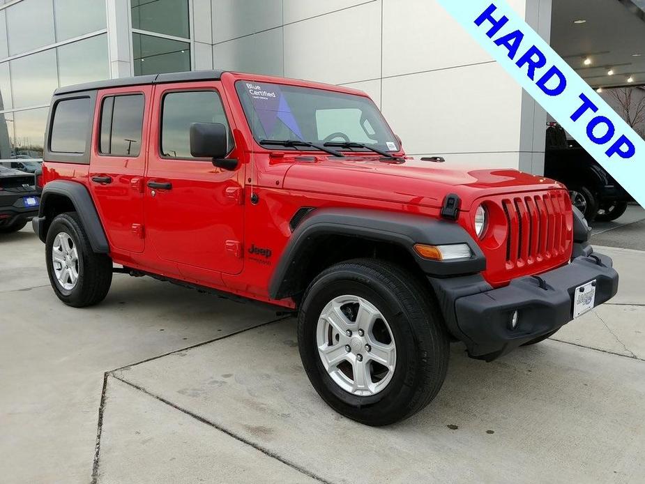 used 2022 Jeep Wrangler Unlimited car, priced at $32,000
