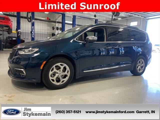 used 2022 Chrysler Pacifica car, priced at $27,454