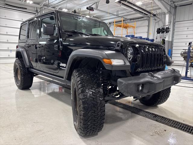 used 2021 Jeep Wrangler Unlimited car, priced at $36,208