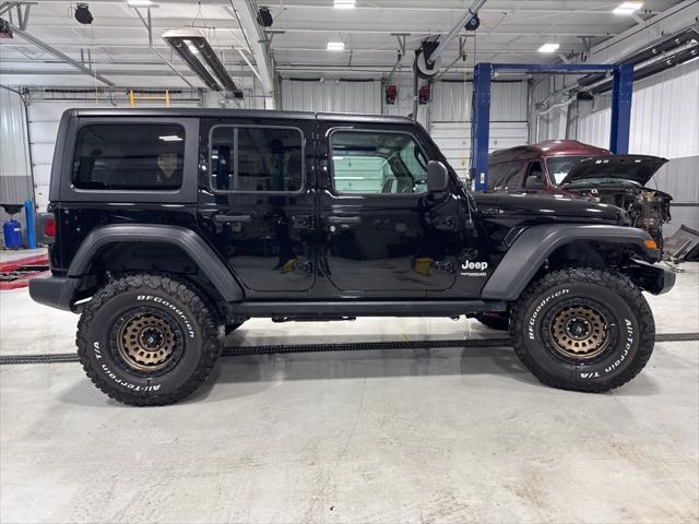 used 2021 Jeep Wrangler Unlimited car, priced at $36,208