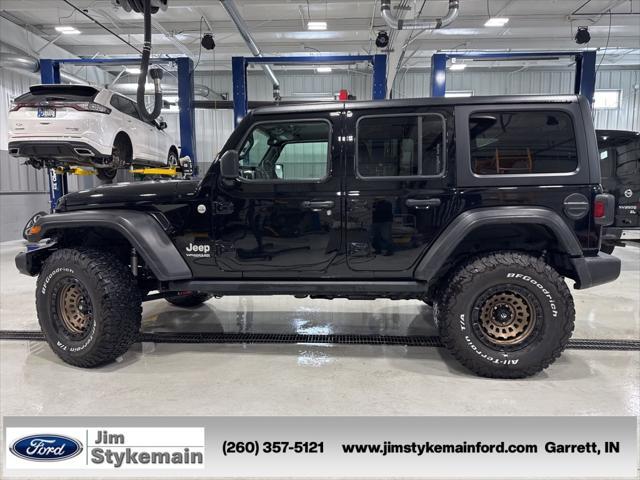 used 2021 Jeep Wrangler Unlimited car, priced at $36,208