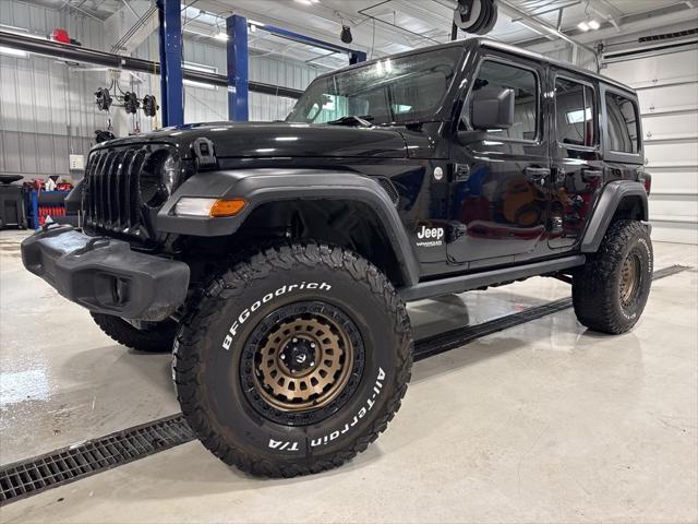 used 2021 Jeep Wrangler Unlimited car, priced at $36,208