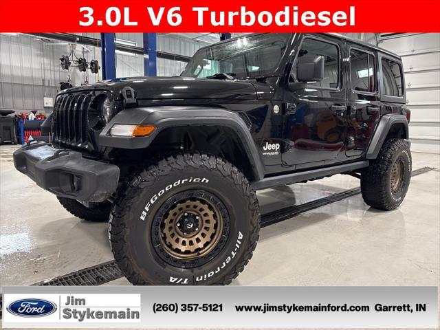 used 2021 Jeep Wrangler Unlimited car, priced at $36,208