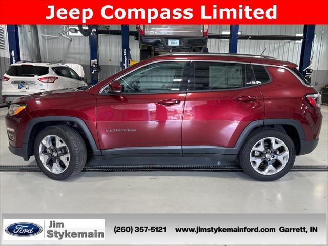 used 2021 Jeep Compass car, priced at $18,398