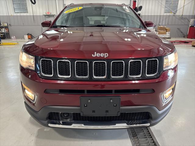 used 2021 Jeep Compass car, priced at $18,398