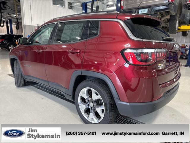 used 2021 Jeep Compass car, priced at $18,398