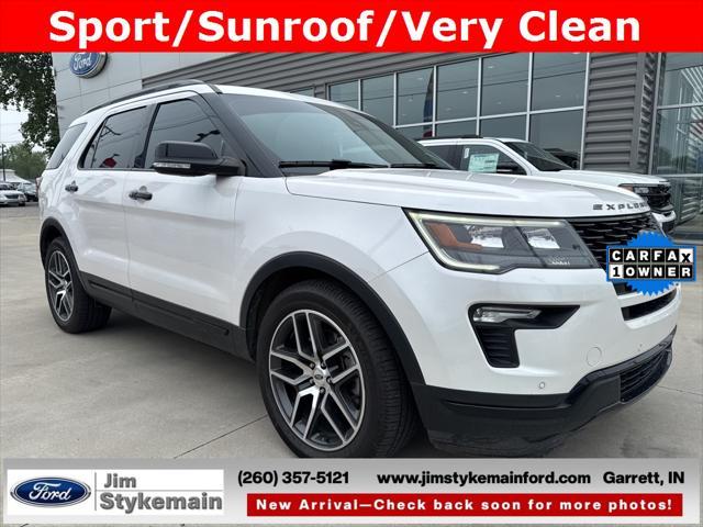 used 2018 Ford Explorer car, priced at $20,561