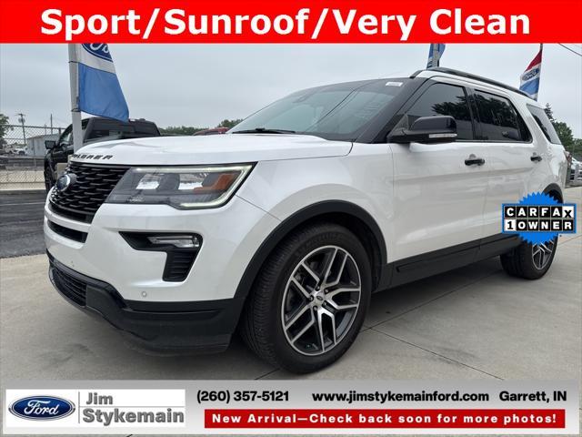 used 2018 Ford Explorer car, priced at $20,561