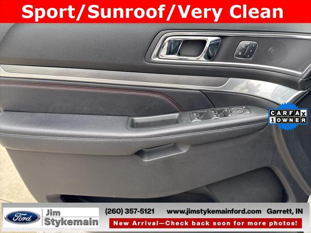used 2018 Ford Explorer car, priced at $20,561